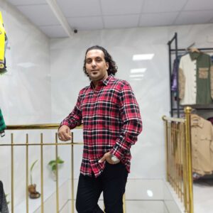 پیراهن پشمی پاییزه مردانه کد 20149