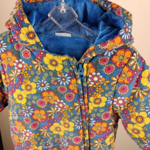 سرهمی کاپشنی دخترانه داخل پشمی کد15900