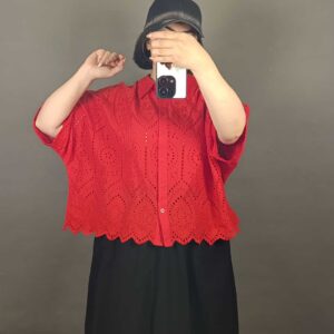 شومیز خامه دوزی کد13434